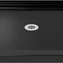 DreamLine SlimLine 36 in. D x 42 in. W x 2 3/4 in. H Center Drain Single Threshold Shower Base in Black, DLT-1136420-88