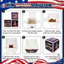 170Pcs 250th Anniversary Decorations, ALL-IN-1 | Patriotic Party Supplies American 250 Decorations Backdrop for 4th of July Independence Day Semiquincentennial Celebration