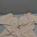 Cicy Bell Women's Elegant V Neck Jumpsuits Dressy Casual Short Sleeve Wide Leg Long Pants Rompers L