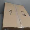 Tuanse 8 Pieces White Plastic Storage Bins with Lids, Stackable Storage baskets with Handle Containers Box for Shelves Drawers Desktop Playroom Classroom Office Organization(14 x 10.5 x 6.5 Inches)