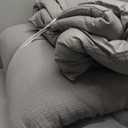 Modavari Home Fashions King Comforter Grey