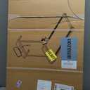 Walking Pad Treadmill with Handle Bar, Compact Portable Treadmills for Home Small, Electric Walking Pads with Handles, 3.5HP Quiet and LED Display, 400 LBS Capacity (Black-1)