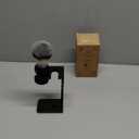 Shaving Stand Holder for Razor and Brush, 2-in-1 Set Includes Premium Black Acrylic Stand & a Synthetic Shaving Brush, All-in-One Bathroom Storage & Drying Organizer - Grooming Gift for Men