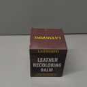 Leather Color Restorer, Leather Recoloring Balm, Scratch Remover, Leather Dye, Leather Paint with Leather Conditioner, Leather Repair Kit for Furniture Couches Car Seats Shoes, Medium Brown