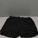 Aolesy Men's Gym Shorts Linerless & Liner - 5" Quick Dry Workout Running Shorts with Zip Pockets Sports Athletic Shorts (Medium, Black)