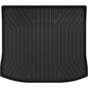 OEDRO Cargo Mat Fit for 2015-2025 Ford Edge, TPE Custom Fit All Weather Protection Edge Cargo Trunk Liner, Black
