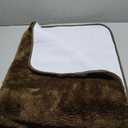 Garland Rug Finest Luxury Brown Chocolate 22 in. x 60 in. Ultra Plush Washable Bath Rug -Soft, Fluffy, Non-Slip Design for Your Bathroom, Combining Comfort, Durability, and Elegance for Your Home, Size: 1'10" x 5' (Rectangular)