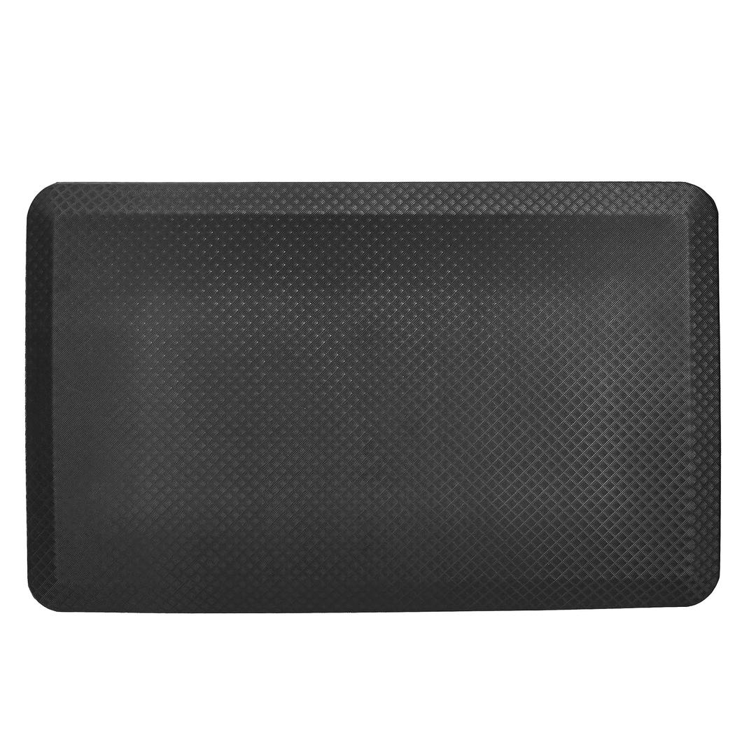 Amazon Basics 3/4" Rectangular Durable Anti-Fatigue Supportive Comfort Standing Mat, 32" x 20", Black