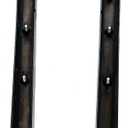 ECOTRIC Center Skid Plate Frame Rust Repair Compatible with 1997-2002 Jeep Wrangler TJ (1 Pair of Rear Trail Arm Skid Plates)