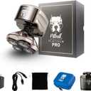 Skull Shaver Pitbull Platinum Pro:Head Shaver for Men - Bald Head Shavers with Wet/Dry Technology, Ergonomic Design, Travel Lock, and Accessories. Perfect Grooming Kit and Prime Gift for Men