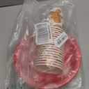 Christmas Dinnerware Sets of Paper Plates, Cups, Napkins & Cutlery for 25 Guests, Gingerbread House Disposable Party Plates,Kids Xmas Holiday Decorations Party Tableware Sets for School Family 175 pcs