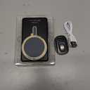 Vlog Selfie Monitor Screen iPhone, 4K 60fps Recording, Wireless Screen Mirroring with Remote Control, Magnetic Fixation, 180 Rotation, 3 Levels of Brightness, Compatible with iPhone & Android (Black)