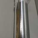 VEVOR Double Reflective Insulation Roll, Perforated Woven Fabric Radiant Barrier, 0.15mm 48 in x 125 ft, Double-Sided Aluminum Foil Heat Reflective Shield, Thermal Insulation Roll for Window RV Roof (Silver)