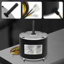 5KCP39DGY543S Condenser Fan Motor Replacement, 1/5HP, 1100RPM, 208-230V, Compatible with HC37GE219, HC37GE219A, 1191329, 1186447, 5KCP39EGUA11BS, Y7S623C269L, HB38GQ230, Y7S623C269L