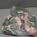 TELDRASSIL 4Pcs(26 FT) Artificial Rose Vine Fake Flower Garland Fake Silk Rose Hanging Vine for Wedding Party Background Arch Garden Background Decoration (Pink)