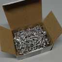 (150Pcs) 1/4"x1/2" Aluminum blind pro Rivets,6.5X13mm Aluminum Grip and Steel Mandrel