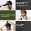 GurZinn Neck Harness Trainer - Adjustable 40" (100cm) Heavy Duty Rope & Neoprene Padding | Improve Neck Strength & Reduce Neck Pain | Gym & Home Use