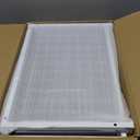 REALINN Under Sink Organizer, Pull Out Cabinet Organizer, 2 Tier Metal Slide Out Shelf with L Shaped Design, Under Cabinet Storage for Kitchen, Bathroom, Laundry, Deep Cabinet Shelf Storage, White