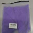 Women's Mesh Lingerie Fishnet Babydoll Mini Dress Bodysuit See Through Shirts Long Sleeves Lingerie Bodysuit Cover Up (Purple)