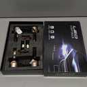 Compatible with Hyundai Sonata 2011 2012 2013 2014 Fog Lights Bulbs Combo, Plug and Play, 22000LM 500% Brighter, Pack of 6 (For Hyundai Sonata 2011-2014)