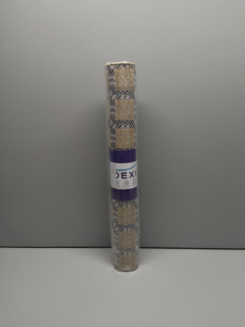 DEXI Door Mat Inside Entrance 24x36, Ultra Non Slip Rubber Backed Dirt Trapper, Low Profile Thin Welcome Doormat, Absorbent Easy Clean Entry Mats for Entryway,Beige