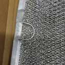 Microwave Filter replacement 6.81" x 6.34" Fits GE WB02X11534 Samsung DE63-00666A Microwave Grease Filter - Freshens and Filters Kitchen Air Entering the Over-the-Range Oven Stove Fan (2-Pack)