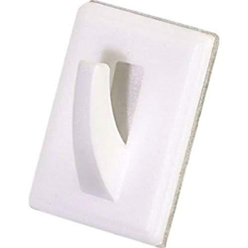 The Hillman Group 122298 Adhesive Plastic Utility Hooks 2Pcs