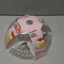 IMIKEYA Acrylic Fruit Plate Wedding Decor 20cm Party Display Dessert Stand Home Decor