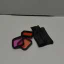 SOONSUN 3 Pack Dive Filter for GoPro Hero 5 6 7 Black Super Suit Dive Housing - Red,Light Red and Magenta Filter - Enhances Colors for Various Underwater Video and Photography Conditions