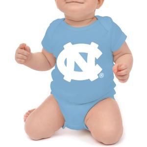 Little King NCAA Short Sleeve Romper-Big Logo 100% Cotton- 12M 