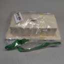 Martha Stewart Broadbrook Stoneware Butter Dish with Lid, Rectangular Covered Butter Keeper, 8.1 x 4.4 x 3 Inches, Classic Cream Glaze, Dishwasher Safe Ceramic Storage for Counter or Table