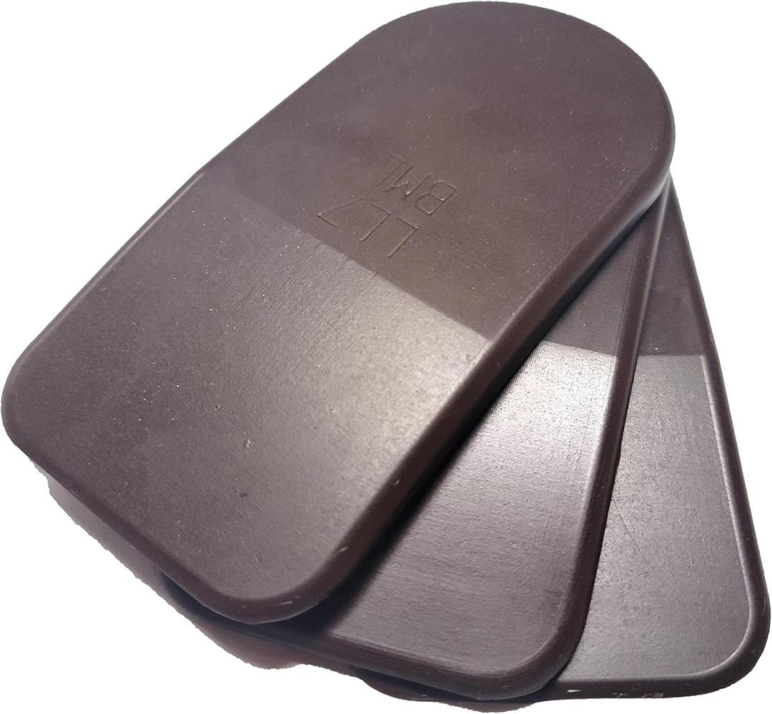 BML 7mm Heel Lifts, 12pk (Ladies Large, Brown [soft]) by BML Basic Physicians Supply, Inc.