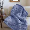 Jumbo Chunky Yarn for Hand Knitting - Super Thick Chenille Chunky Yarn for Crocheting - Extra Soft Bulky Fluffy Blanket Big Yarn 8 Jumbo Pack (27yds,8 oz Each Skein)