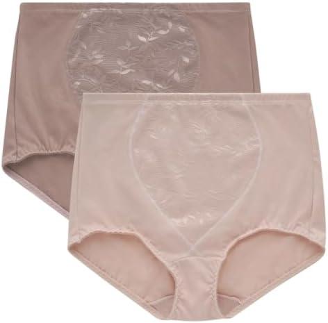 Bali Women's Firm-control Shapewear Brief Pack, Shaping Brief With Tummy Control, 2-pack, XL