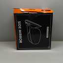 A-Premium Passenger Side Power Door Mirror - Compatible with Ram 1500 2014-2018, 1500 Classic 2019-2022, 2500 2013-2018 - Heated Manual Folding Textured Black - Replace# 55372066AS