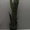 3ft Artificial Snake Plant  36in Faux Sansevieria Plants, Fake Floor Plant for Indoor Outdoor, Front Porch Patio Home Office Decor, Mother-in-Laws Tongue, Green 1Pcs