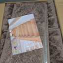 HEBE Carpet Stair Treads Non Slip 15 PCS 8" X 30" Edging Stair Runner for Wooden Steps Indoor Self Adhesive Stair Rugs Runners Reusable Staircase Step Treads Mat for Kids,Elders,Pets (Brown/Vines)