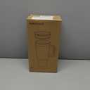 DLOCCOLD 40 oz Tumbler with Handle, Insulated Coffee Tumbler with Lid and Straw, Car Cup Holder Friendly (Klein Blue)