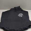 Anti Social Moms Club White Logo (Front + Back) Pullover Hoodie XL