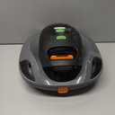 Robotic Pool Vacuum Cleaner,Portable Swimming Pool Vacuum Self-Parking Technology with LED Indicator,Ideal for Above Ground/Flat Pools up to 860 Sq.Ft,Lasts 90 Mins-Grey (Gray)