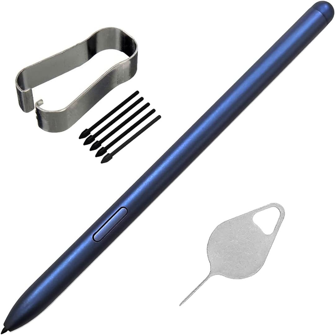 Galaxy Tab S7 FE Pen Replacement S7 FE 5G S Pen for Galaxy Tab S7FE Pen Touch Pen for Samsung Galaxy Tab S7 FE Pen SM-T730 SM-T733 T736 S Pen with Tips S7 FE Pen Repair Part (Phantom Navy)