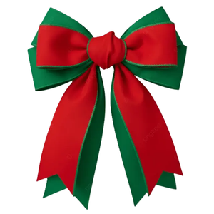 2Pcs Large Christmas Bow
