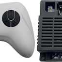 JR1922RXS-3W-12V 2.4G Remote Control and Receiver, for Kids Ride On Toys, 12V Control Box Motherboard Accessories Ride On Car Replacement Parts