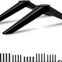 (Upgraded Version) Base Stand for TCL 32" 40" 43" 49" 50" 55" 65" Roku TV Legs, for 32S356 40FD2700 43S425 49S305 50S423 50S446 55S434 65S450R 65S425, TV Legs for TCL Roku TV Stand Legs wr Screws (Black+Proprietary Holes)