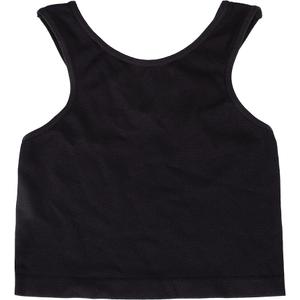 Girls Seamless Supersoft Sleeveless Crop Tank Top - Stretchy Bra, Size XL