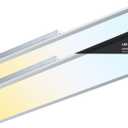 1x4 LED Flat Panel Light, Drop Ceiling Lights Fixture, Selectable Features, 20W/25W/30W/35W/40W, 3000K/3500K/4000K/5000K/6500K, Dimmable (0-10V), for Office Kitchen, ETL Listed (1x4FT-2Pack)