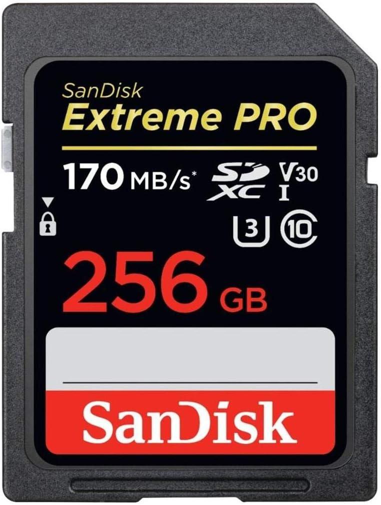 [Older Version] SanDisk 256GB Extreme PRO SDXC UHS-I Card - C10, U3, V30, 4K UHD, SD Card - SDSDXXY-256G-GN4IN