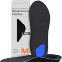 MERRELL Premium Comfort Insoles for Men - Orthotic Insoles with Slow Rebound Memory Foam & Semi-Rigid Cork Layer for support - Plantar Fasciitis Relief, Work Boot, Hiking/For Low to Medium Arch Height, Size 7