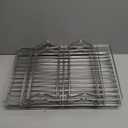 P&P CHEF Cooling Rack, 5-Tier Stainless Steel Stackable Baking Cooking Racks for Cooling Roasting Grilling, Collapsible & Heavy Duty, Oven Safe & Easy Clean, 15" x 10", Silver