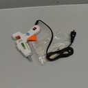 Mini hot glue gun Kit with 30 Glue Sticks, Hot Melt, High Temp for School Crafts DIY Arts and Quick Home Repairs (Orange Glue Gun)
